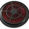 CFR Performance Cotton Universal-Top Flow Round Washable Air Cleaner Top HZ-7143T