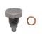 CFR Performance Steel Magnetic Drain Plug W/ 1 Chrome Washer 1/2"-20 RH 1 X HZ-9065 HZ-9063-KIT