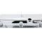 CFR Performance Steel OEM-Style Tall Valve Covers Fits 1965-1972 Chevy BB 396-427-454 - Recessed Corner - 1-2 Holes HZ-9504-T