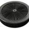 CFR Performance 14" Black Steel Air Cleaner Set HZ-7143BOX-O
