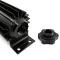 CFR Performance Aluminum Universal 17' Finned Radiator Overflow Tank HZ-0517