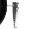 CFR Performance Finned Black Aluminum Shotgun Style Double Scoop Air Cleaner - Dual 4-Barrel (Chevy, Ford, Mopar) HZ-8006-3