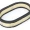 CFR Performance Chevy-Ford-Mopar Aluminum 12" Oval Air Cleaner Paper Filter Polished Partial Finned HZ-6020-4