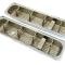 CFR Performance Steel Valve Covers - Fits 1987-2000 Chevy/GMC 5.0L & 5.7L SBC - Ball Milled Center Bolt HZ-9702