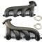 CFR Performance Cast Iron Exhaust Manifolds 02-12 Chevy LS Based Cerakote Coating HZ-9988