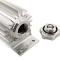 CFR Performance Aluminum Universal 17' Finned Radiator Overflow Tank HZ-0517