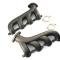 CFR Performance Cast Iron Exhaust Manifolds 02-12 Chevy LS Based Cerakote Coating HZ-9988