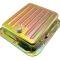 CFR Performance Steel Ford C4 Transmission Pan - Stock Capacity, Chrome Coated (Pan Fill Style) HZ-9531-1