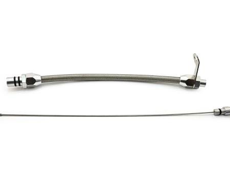 CFR Performance Stainless Powerglide Bell Housing Mount Flexible Transmission Dipstick CFR-3102