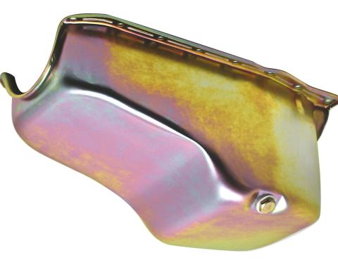 CFR Performance Steel Oil Pan for 1985-99 GM 4.3L V6 Rear Sump Zinc HZ-7466