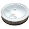 CFR Performance Chevy-Ford-Mopar 14" Chrome Steel Air Cleaner Set - Recessed Base HZ-2195BOX