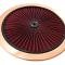 CFR Performance Cotton Universal-Top Flow Round Washable Air Cleaner Top HZ-7143T
