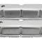 CFR Performance Steel Smooth Valve Covers - Fits 1962-85 Ford SB 260-289-302-351W - 1 Hole HZ-9237