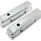CFR Performance Tall Steel Valve Covers - Fits 1958-1986 Chevy Small Block 283-305-327-350 (Stamped "350" Logo, 1 Hole Each) HZ-9841