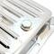 CFR Performance Steel Ford C4 Transmission Pan - Stock Capacity, Chrome Coated (Pan Fill Style) HZ-9531-1