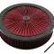 CFR Performance 14" Black Steel Air Cleaner Set HZ-7143BOX-H