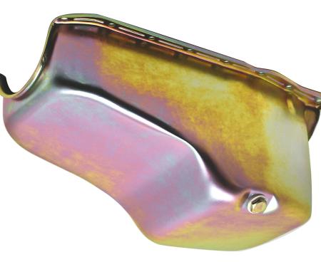 CFR Performance Steel Oil Pan for 1985-99 GM 4.3L V6 Rear Sump Zinc HZ-7466
