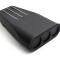 CFR Performance Aluminum Bug Catcher Style Scoop - Single or Dual Quad 5 1/8" Smooth - Black HZ-8007-PBK
