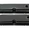 CFR Performance Steel Smooth Valve Covers - Fits 1962-85 Ford SB 260-289-302-351W - 1 Hole HZ-9237
