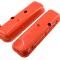 CFR Performance Steel OEM-Style Tall Valve Covers Fits 1965-1972 Chevy BB 396-427-454 - Recessed Corner - 1-2 Holes HZ-9504-T