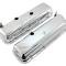 CFR Performance Steel OEM-Style Tall Valve Covers Fits 1965-1972 Chevy BB 396-427-454 - Recessed Corner - 1-2 Holes HZ-9504-T