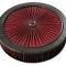 CFR Performance 14" Black Steel Air Cleaner Set HZ-7143BOX-H