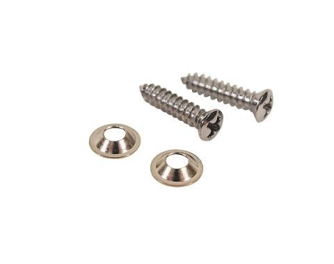 Corvette Shift Console Side Trim Screws, 4 Piece, 1968-1976