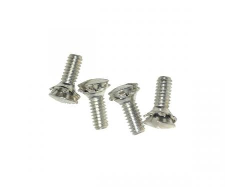 Corvette Headlight Motor Bracket Screws, 4 Piece, 1963-1967