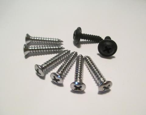 Corvette Grille Screws, Front, 1970-1974