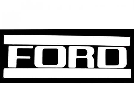Dennis Carpenter Decal - Step Side Tailgate Ford Letters - White - 1953-72 Ford Truck DF-689
