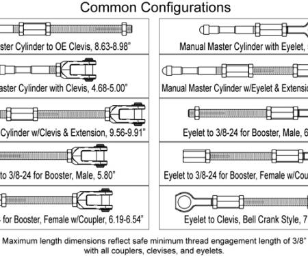 Wilwood Brakes Pushrod Kit 330-13914