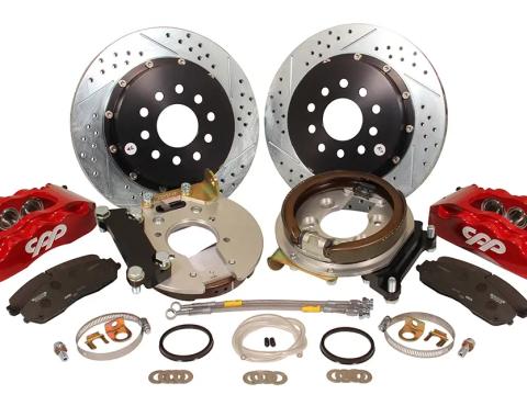 Classic Performance 13" Big Brake Rear Disc Brake Wheel Kit with E-Brake Ford Torino Style 9B6RWBK-113
