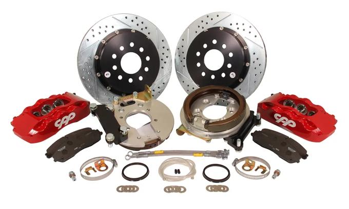 Classic Performance 13" Big Brake Rear Disc Brake Wheel Kit with E-Brake Ford Torino Style 9B6RWBK-113