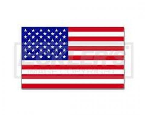 Camaro, American Flag Decal