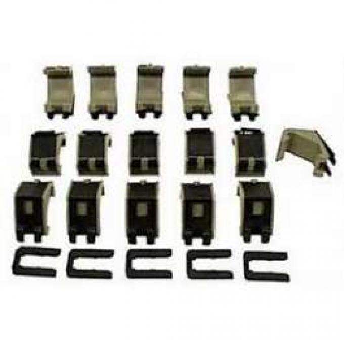 Camaro Convertible Top Boot Clip Set, 1967-1969