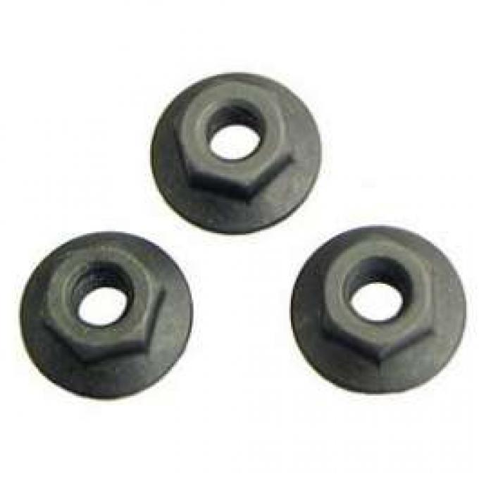 Camaro Quarter Window Track Retaining Nuts, 1967-1969