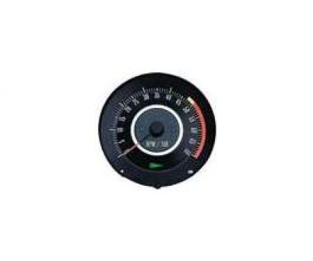 Camaro Tachometer, 5000 RPM Redline, 1967