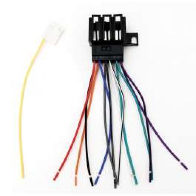 Camaro Car Stereo Adapter Wiring Harness, 1978-1989