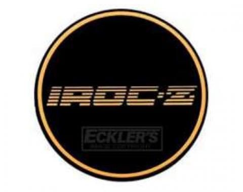 Camaro Iroc-Z Wheel Center Cap Insert, Gold, 1988