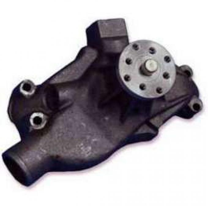 Camaro Water Pump, Short, Small Block, Cast Iron, Hi-Flow, Stewart, 1967-1968
