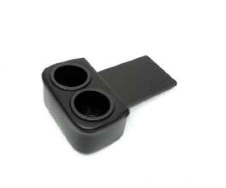 Camaro Drink Holder, Vinyl Covered, Black, Plug & Chug, 1967-1968