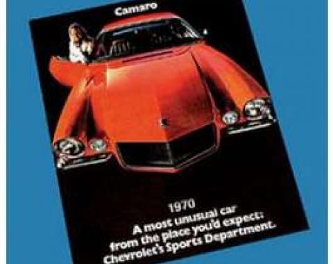 Camaro Color Sales Brochure, 1970