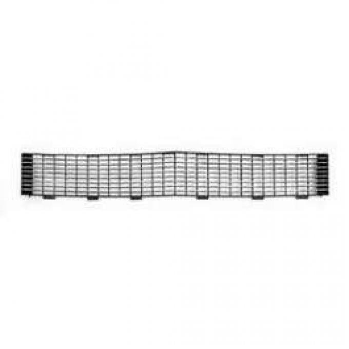 Camaro Center Grille, Chrome, Rally Sport (RS), 1968