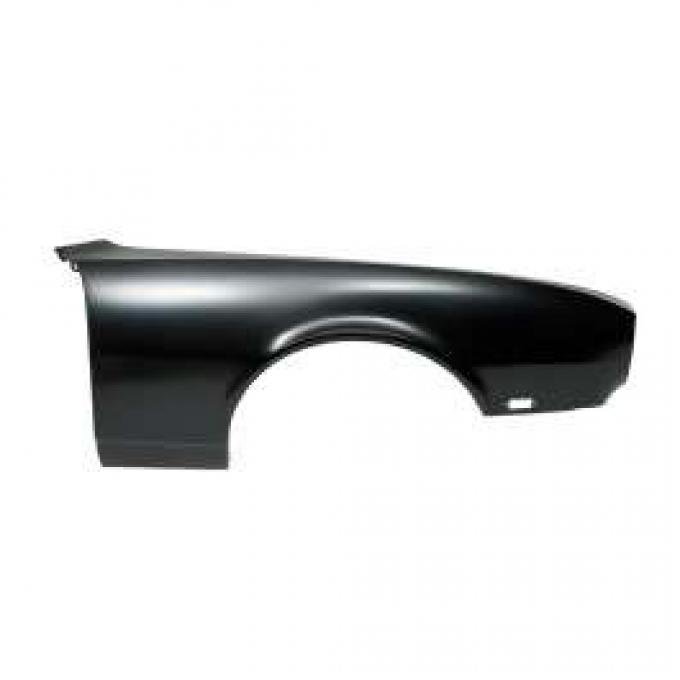 Camaro Front Fender, Right, Rally Sport (RS), With Extension, 1968