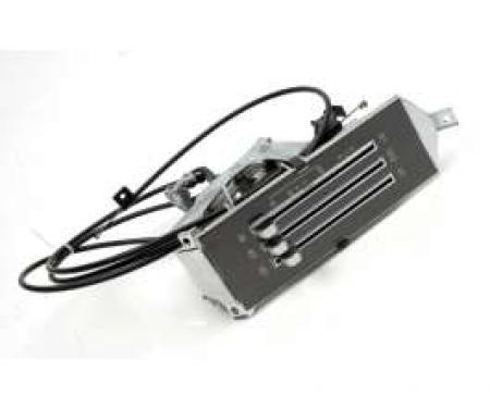 Camaro Heater Control Panel Assembly, For Cars Without Air Conditioning, 1969
