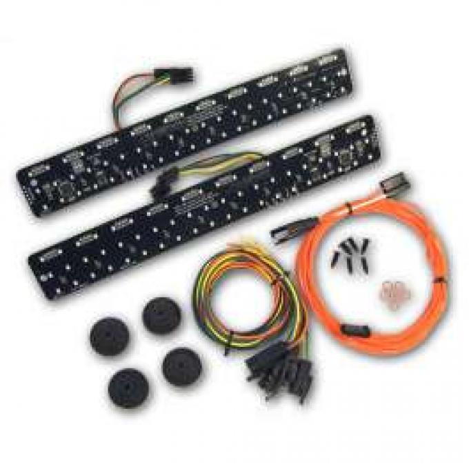 Camaro Sequential LED Taillight Kit, Rally Sport (RS), 1967-1968