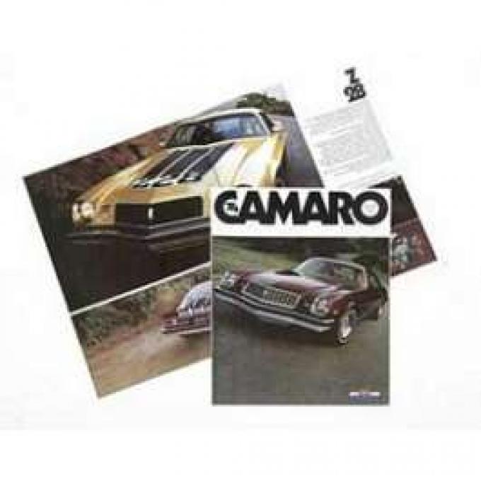 Camaro Color Sales Brochure, 1974