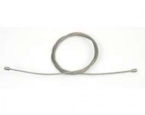 Camaro Parking Brake Cable, Intermediate, Stainless Steel, 88", For Cars With Big Block Engine, 1967