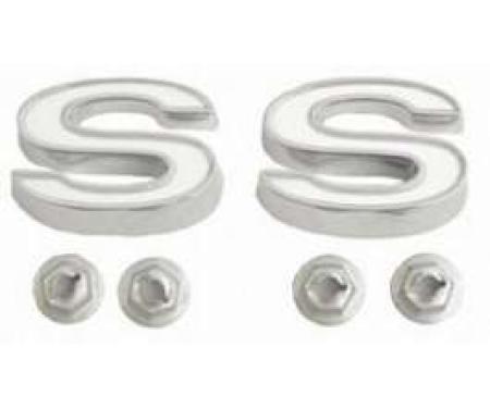 Camaro Fender Emblem, Super Sport, Good Quality, 1969-1972