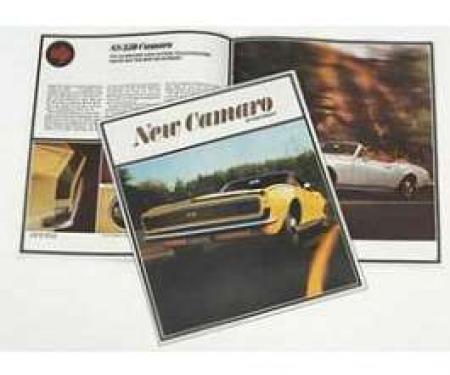 Camaro Dealer Showroom Brochure, 1967